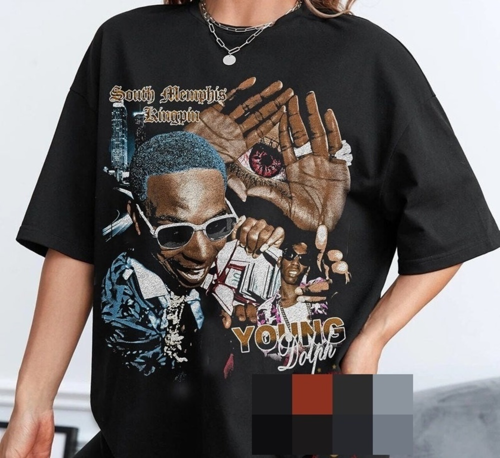 Young Dolph King Of Memphis Retro T-Shirt Gift For Woman And Man Unisex T-Shirt